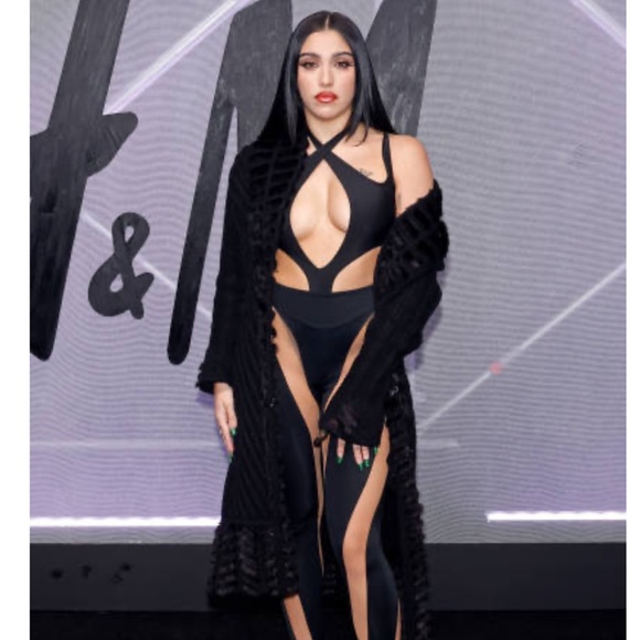 H&M x MUGLER Swimsuit/ Bodysuit Size 12